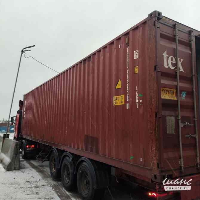 Контейнер 40 футов хай кьюб (HC) — купить контейнер в СПб с доставкой Санкт-Петербург - изображение 3