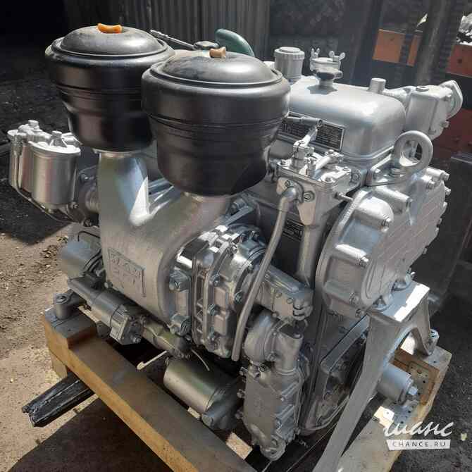 Судовой двигатель ЯАЗ-204А и реверс-редуктор для катера БМК-130, с хранения Новосибирск - изображение 2