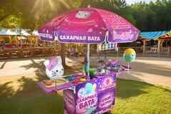 Аппарат для сахарной ваты Candyman Gas Plus (газовый)