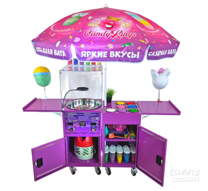 Аппарат для сахарной ваты Candyman Gas Plus (газовый) Краснодар - изображение 3