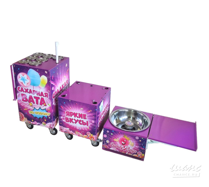 Аппарат для сахарной ваты Candyman Gas Plus (газовый) Краснодар - изображение 4