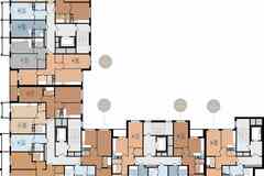 1-к квартира, 23.07 м², этаж 11/11