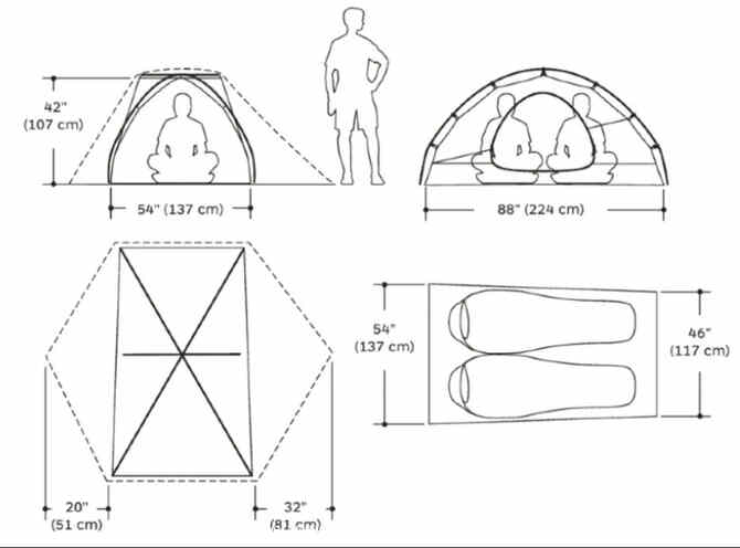 Палатка Marmot Tungsten 2P (зеленая). Новая. Дополнительный пол (футпринт) - в подарок Москва - изображение 5