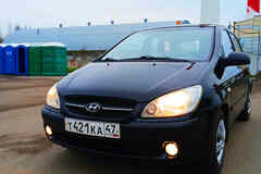 Hyundai Getz 2010 года GLS МКПП черный металлик хэтчбек