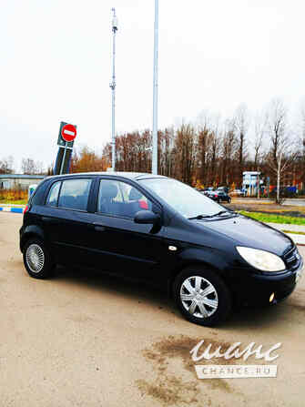 Hyundai Getz 2010 года GLS МКПП черный металлик хэтчбек Санкт-Петербург - изображение 2