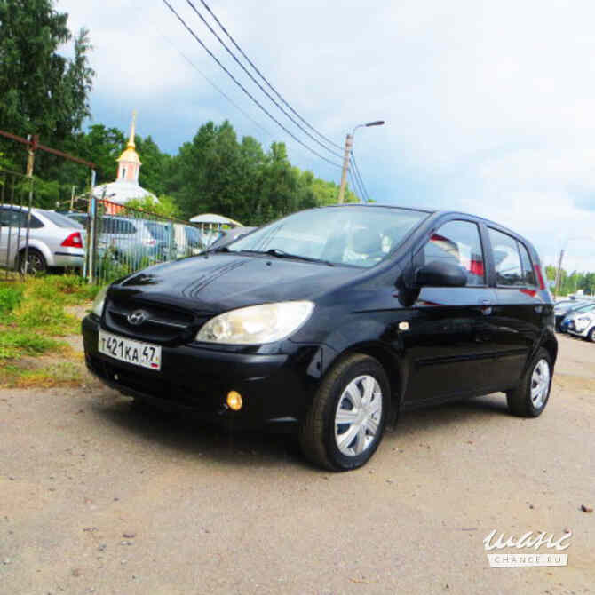 Hyundai Getz 2010 года GLS МКПП черный металлик хэтчбек Санкт-Петербург - изображение 6