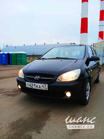 Hyundai Getz 2010 года GLS МКПП черный металлик хэтчбек Санкт-Петербург - изображение 1