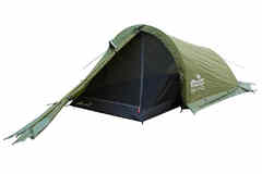 Палатка Tramp BIKE 2 V2 экстремальная, цвет зеленый