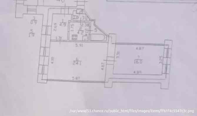 Продам 2-комнатную квартиру 52.3 м², этаж 2/4 Маяковская Санкт-Петербург - изображение 10