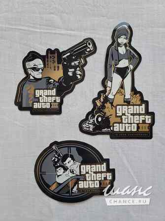 Наклейки GTA 3 и Rockstar Games Санкт-Петербург - изображение 2