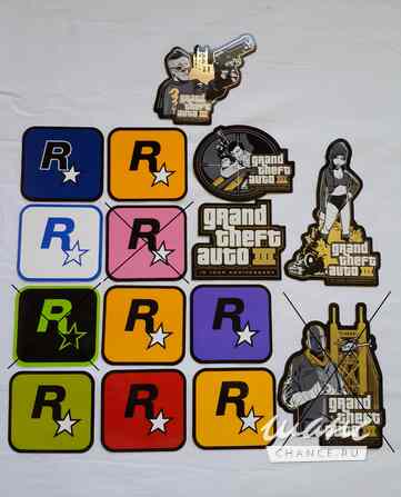 Наклейки GTA 3 и Rockstar Games Санкт-Петербург - изображение 1