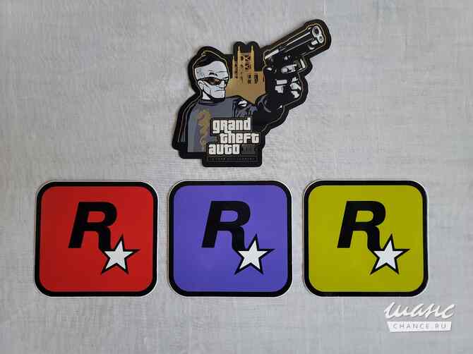 Наклейки GTA 3 и Rockstar Games Санкт-Петербург - изображение 1