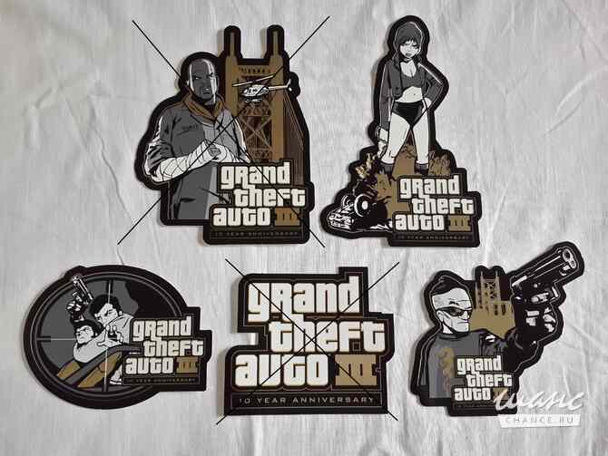 Наклейки GTA 3 и Rockstar Games Санкт-Петербург - изображение 2
