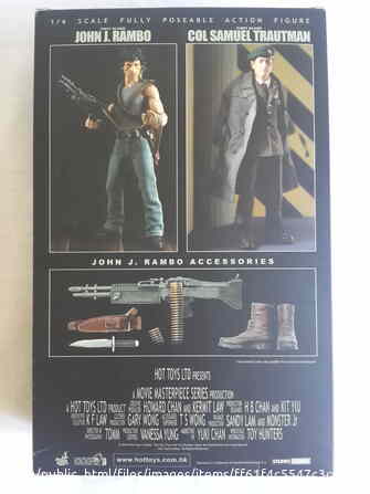 Фигурка First Blood. John J. Rambo. Hot Toys, MMS21 Санкт-Петербург - изображение 4