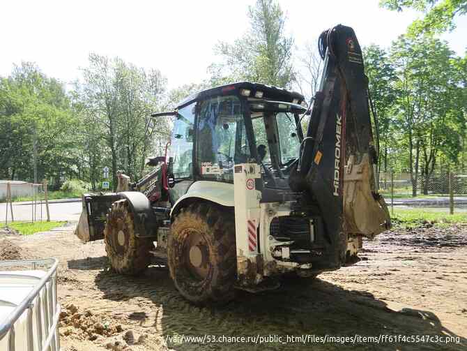 Экскаватор-погрузчик Hidromek 102 S, 2021 г., 2 ковша, вилы Санкт-Петербург - изображение 4