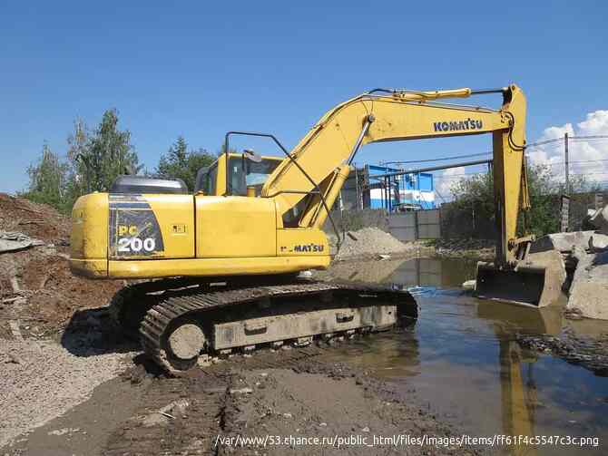 Гусеничный экскаватор Komatsu 200, 2015 г, болотник Санкт-Петербург - изображение 3