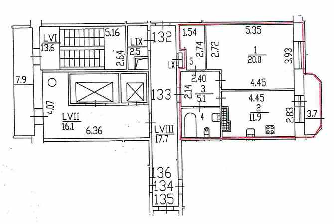 Продам 1-комнатную квартиру 45,1 м², этаж 12/13,СПб,Северный проспект,26к2,ПП,элитный дом. Санкт-Петербург - изображение 2