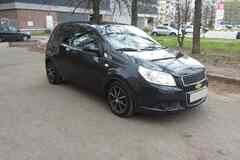 Chevrolet Aveo 2010 года АКПП черный металлик хэтчбек