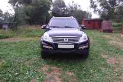 SsangYong Rexton 2014 года АКПП черный металлик внедорожник