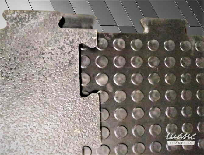 Резиновая напольная плитка Double rubber повышенная прочность Москва - изображение 5