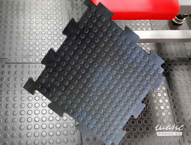 Резиновая напольная плитка Double rubber повышенная прочность Москва - изображение 4