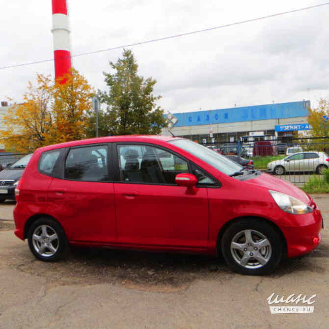 Honda Jazz 2008 года АКПП красный металлик хэтчбек Санкт-Петербург - изображение 5