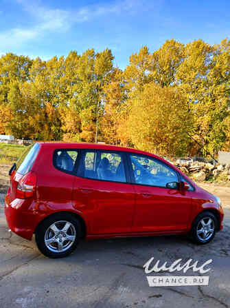 Honda Jazz 2008 года АКПП красный металлик хэтчбек Санкт-Петербург - изображение 4