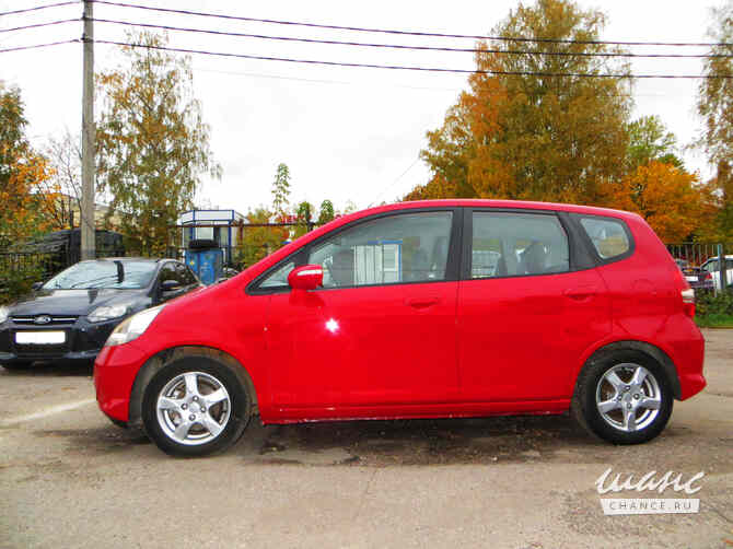 Honda Jazz 2008 года АКПП красный металлик хэтчбек Санкт-Петербург - изображение 2