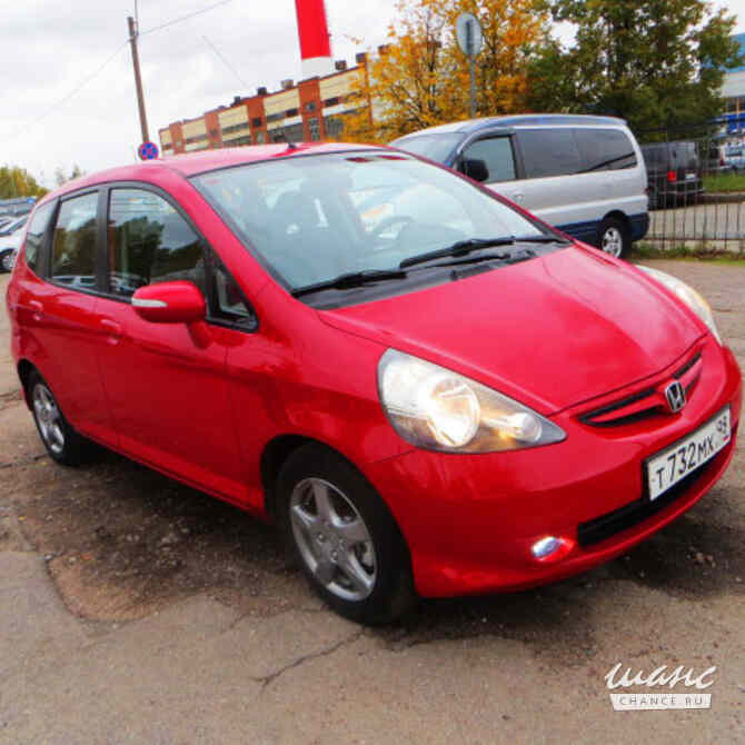 Honda Jazz 2008 года АКПП красный металлик хэтчбек Санкт-Петербург - изображение 1