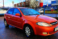 Chevrolet Lacetti 2006 года МКПП оранжевый металлик хэтчбек