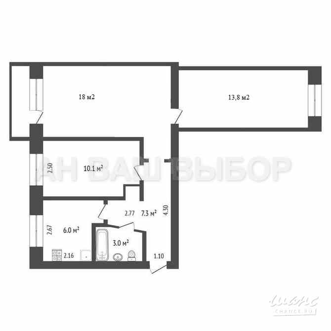 Продам 3-комнатную квартиру 57,8 м², этаж 4/5 Тюмень - изображение 3