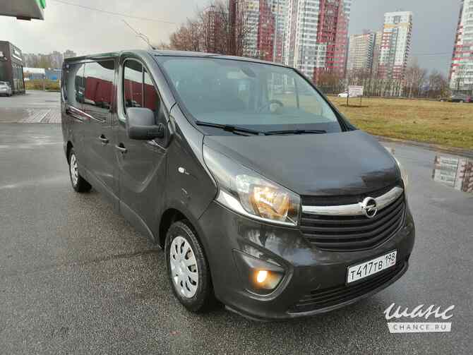 Opel Vivaro 2019 года МКПП черный металлик минивэн. Б/П по РФ. 9мест. ОТЛ.СОСТ Санкт-Петербург - изображение 1