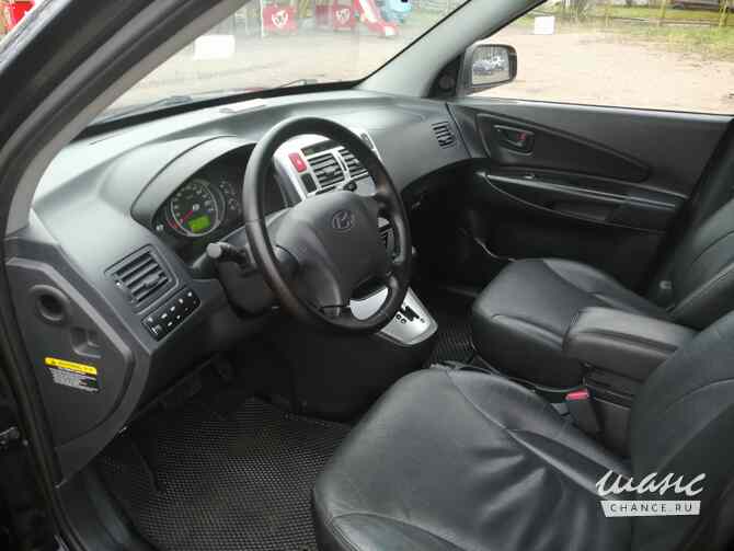 Hyundai Tucson 2008 года 2.7 АКПП черный металлик внедорожник. отл.сост НЕ БИТ. ВСЕ ТО у ОФ ,ДИЛЕРА Санкт-Петербург - изображение 7