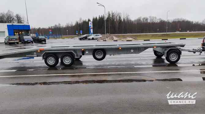Продам: прицеп автовоз с поворотным дышлом 930*220-3500кг. Санкт-Петербург - изображение 1