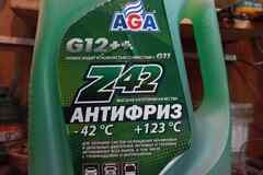 Продам антифриз АГА G12++цвет зеленый