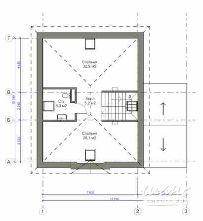 Коттедж 269.3 м², Мидлтон Москва - изображение 5