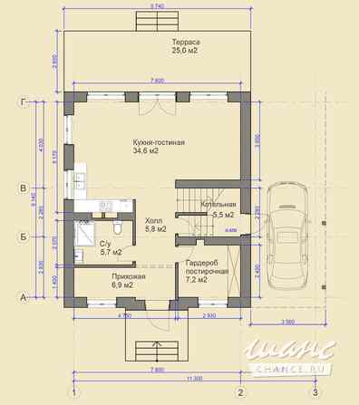 Коттедж 174.6 м², Мидлтон кп Москва - изображение 3