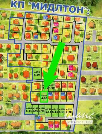 Земельный участок 4 соток, Мидлтон кп Москва - изображение 2
