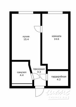 1-к квартира, 41.9 м², этаж 23/24 Краснодар - изображение 3