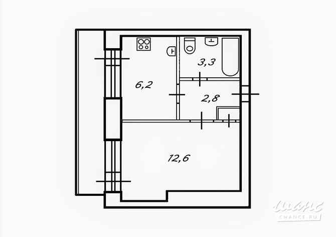 Продам 1-комнатную квартиру 25,2 м², этаж 7/9 Санкт-Петербург - изображение 10