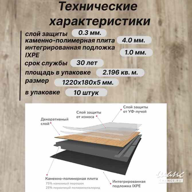 Продам каменный SPC ламинат Сочи - изображение 2