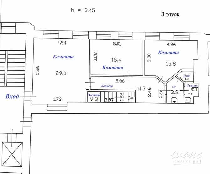 5-к квартира, 165.2 м², этаж 2/7 Санкт-Петербург - изображение 4