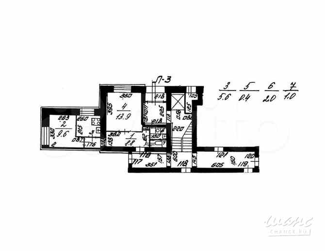 2-к квартира, 42 м², этаж 1/9 Санкт-Петербург - изображение 3