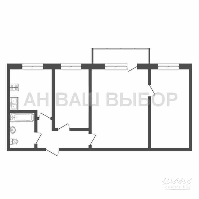 Продам 3-комнатную квартиру 56,2 м², этаж 4/5 Тюмень - изображение 5