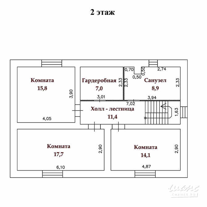 Коттедж 161.4 м², Прудный переулок, 1А Химки - изображение 4