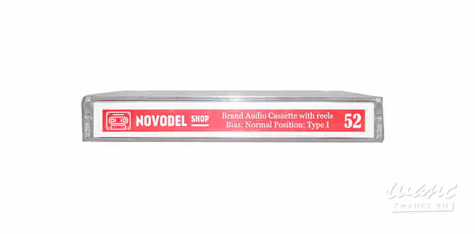 Брэндовая Аудиокассета "Novodel Shop" с красными катушками Санкт-Петербург - изображение 10