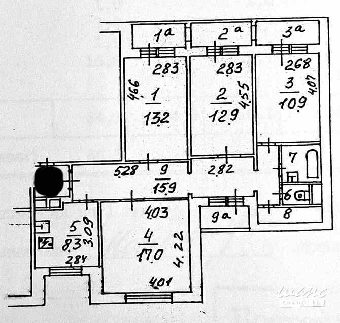 4-к квартира, 88.5 м², этаж 3/14 Москва - изображение 3