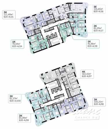 1-к квартира, 70.04 м², этаж 7/13 Москва - изображение 1