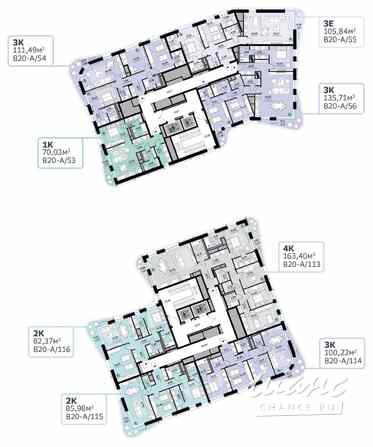 1-к квартира, 70.03 м², этаж 11/13 Москва - изображение 1