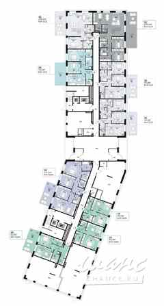 1-к квартира, 48.3 м², этаж 1/11 Москва - изображение 1